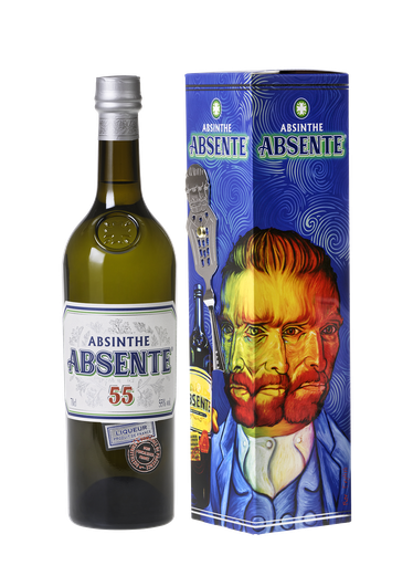 ABSINTH Absente VAN GOGH + LÖFFEL