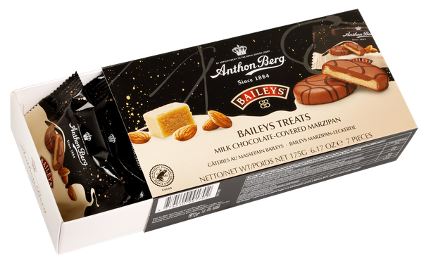 ANTHON BERG BAILEYS Milchschokoladenmarzipan, 175g