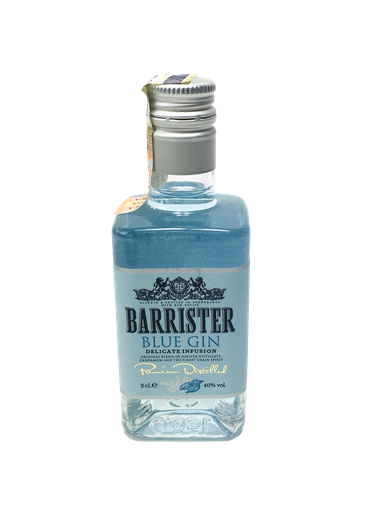 Barrister Blue Gin - Miniatur