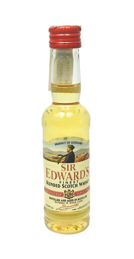 Blended Scotch Whisky Sir Edward´s - Miniatur