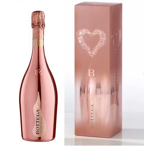 Bottega GOLD Rosé Pinot Nero Spumante Brut in einer Geschenkbox