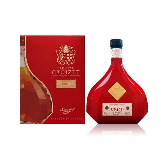 Cognac Croizet VSOP rote Flasche 0,7 l