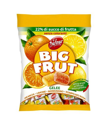 DUFOUR BIG FRUT JELLY Bonbons Zitrus 150g