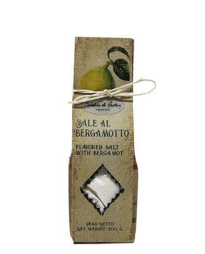 ARTIGIANI Feines Speisesalz mit Bergamotte 200g