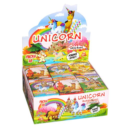 JOY GUM UNICORN Kaugummi mit Fruchtgeschmack 35g