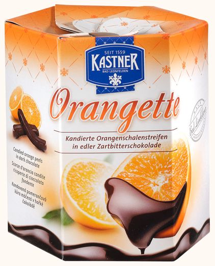 KASTNER Orangenschale in dunkler Schokolade 150g