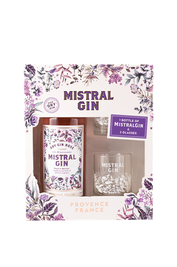 MISTRAL Gin 0,7l mit 2 Tassen