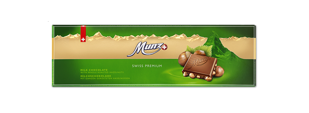 Munz Swiss Premium Milk/Hazelnut