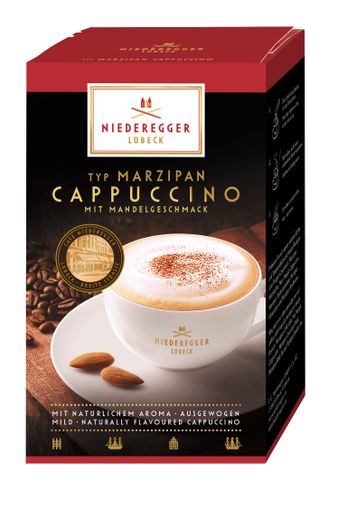 NIEDEREGGER Marzipan Cappuccino mit Mandelgeschmack