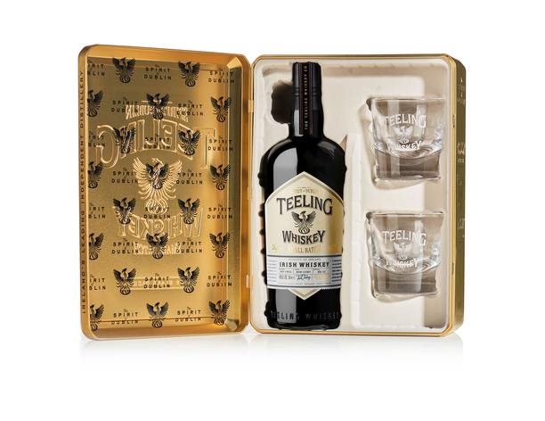 Teeling Small Batch Whisky 0,7 l mit 2 Gläsern