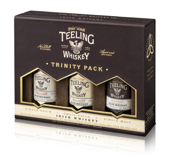 Teeling Triniti Collection - set 3 miniatúrok