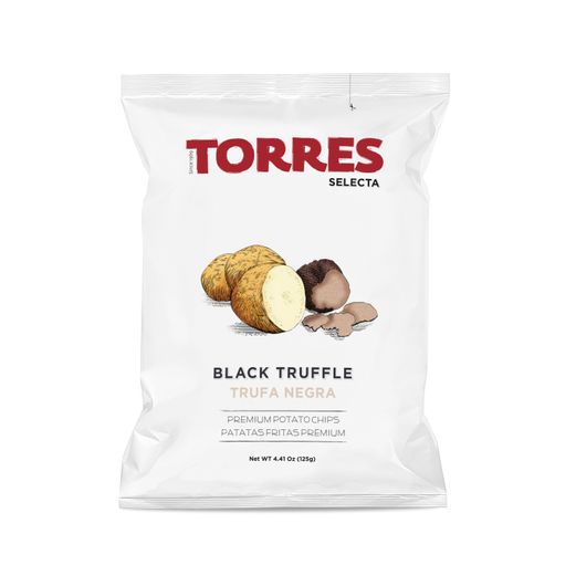 TORRES Kartoffelchips mit schwarzem Trüffel 125g