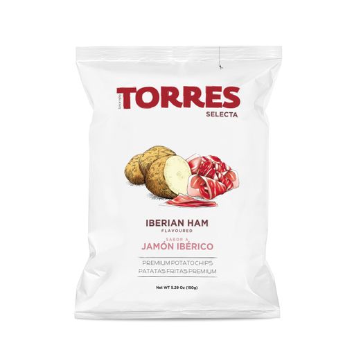 TORRES Kartoffelchips mit Schinkengeschmack 150g