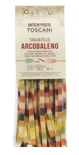 TOSCANI 250g Tagliatelle Regenbogen