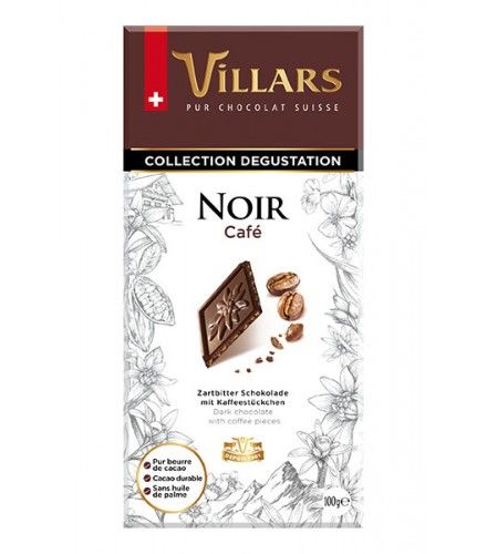 VILLARS Zartbitterschokolade mit Kaffee 100g