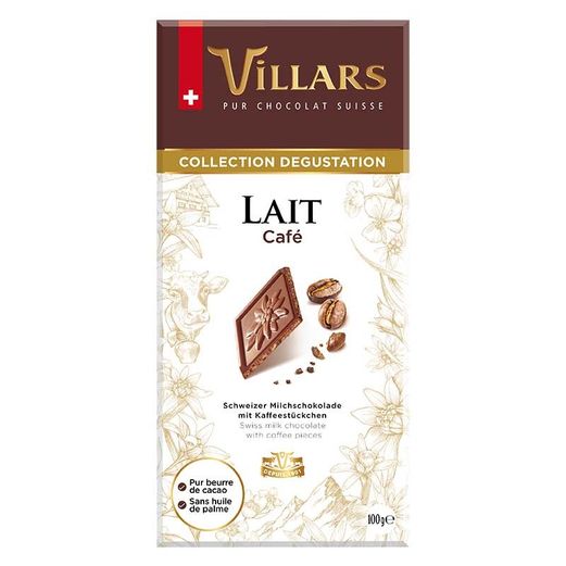 VILLARS Milchschokolade mit Kaffee 100g