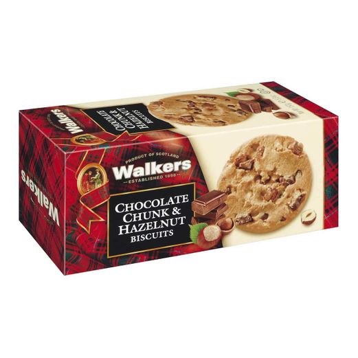 Walkers Chocolate Chunk & Haselnusskekse