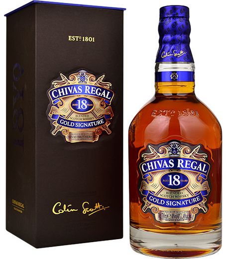 Whisky Chivas Regal 18yo in einer Geschenkbox 0,7 l